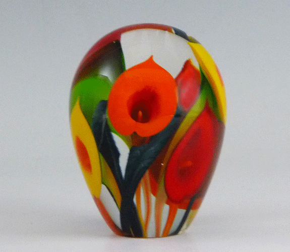 Scott Bayless  Calla Lily paperweight